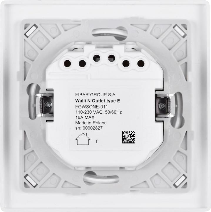 Actual product image Fibaro Walli Outlet N type E