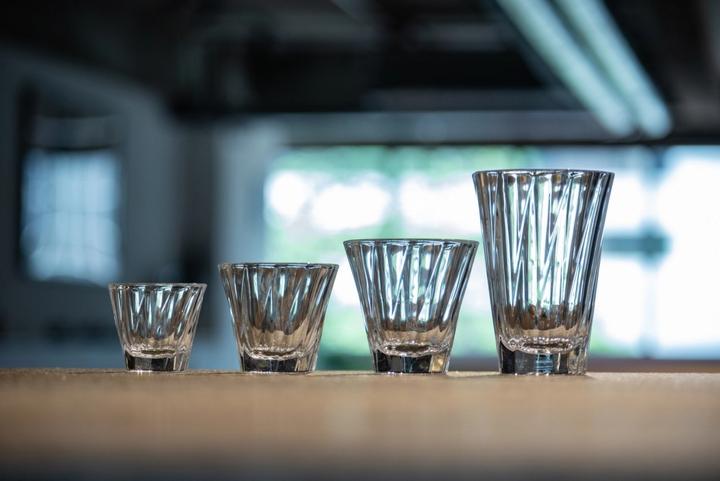 Actual product image Sellmer 120ml Twisted Cortado Glass (clear), Urban Glass (120 ml, 1 x)