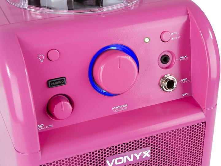 Image du produit Vonyx SBS50B Speaker du parti rose (Actif)