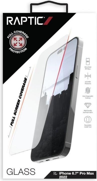 Immagine prodotto X-Doria Vetro pieno iPhone 14 Pro vetro pieno temperato (80 Pezzo/i, Apple iPhone 14 Pro Max)