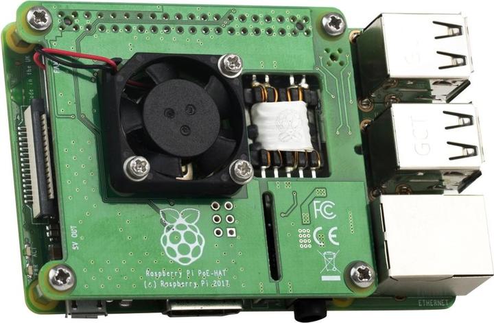 Image du produit Raspberry Pi PoE+ HAT