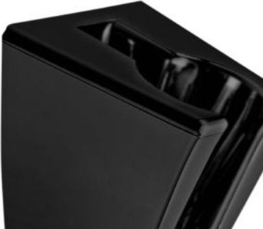 Image du produit FM Mattsson Damixa vaegholder - fixe, mat sort