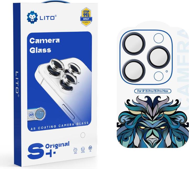 Produktbild Lito Kamera Abdeckung (3 Stück, Apple iPhone 16 Pro Max, Apple iPhone 16 Pro)
