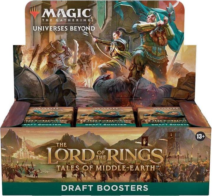 Image du produit Magic the Gathering The Lord of the Rings: Tales of Middle-earth (Français, Affichage du booster)