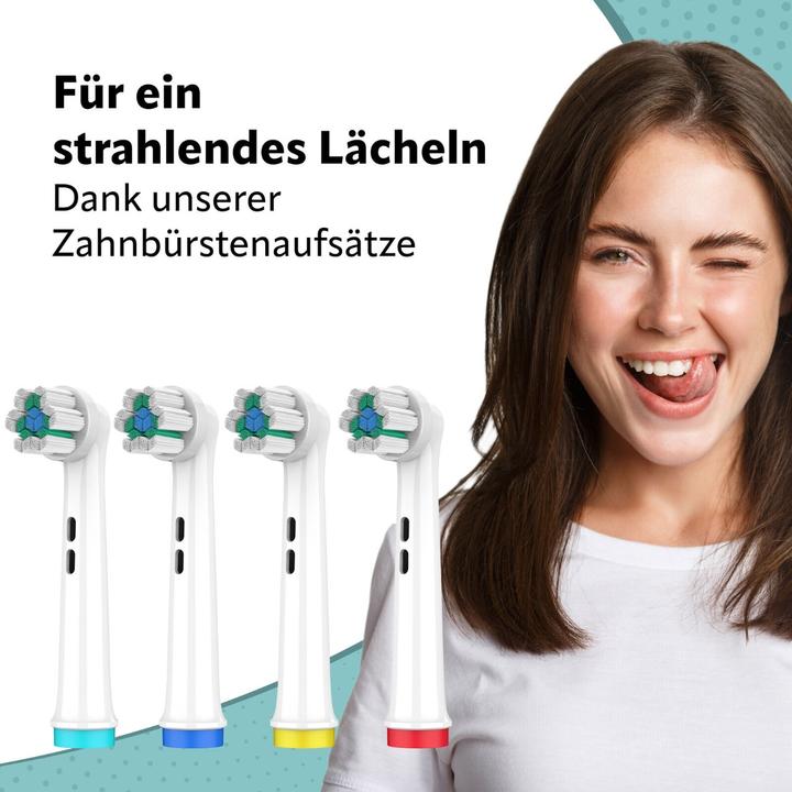 Actual product image Ora-Care Replacement brushes Precision Clean compatible with Oral-B 8-pack (8 x)