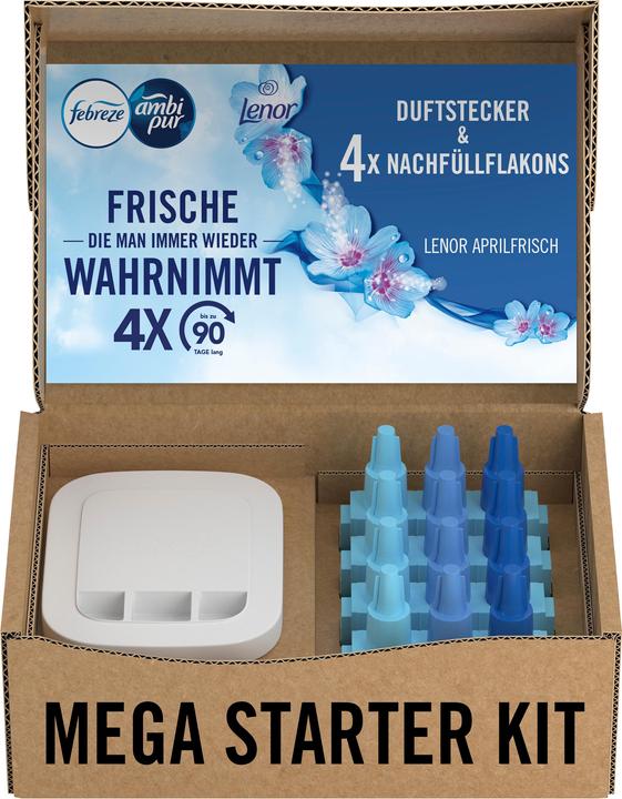 Produktbild Febreze 3Volution Duftstecker Starterkit + 4er Nachfüller