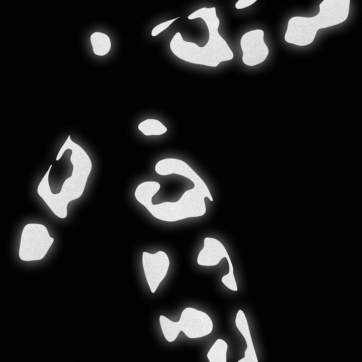 Produktbild Bookman Reflective Leopard Print Stickers