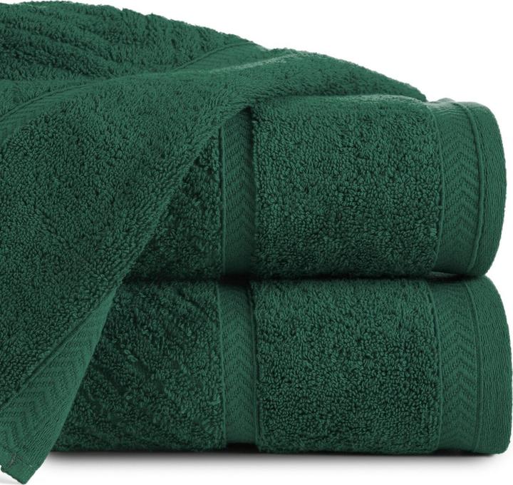 Actual product image Eurofirany REINA LINE cotton towel with zigzag pattern and smooth edge, 500 g/m2, 50 x 90 cm (50 x 90 cm)