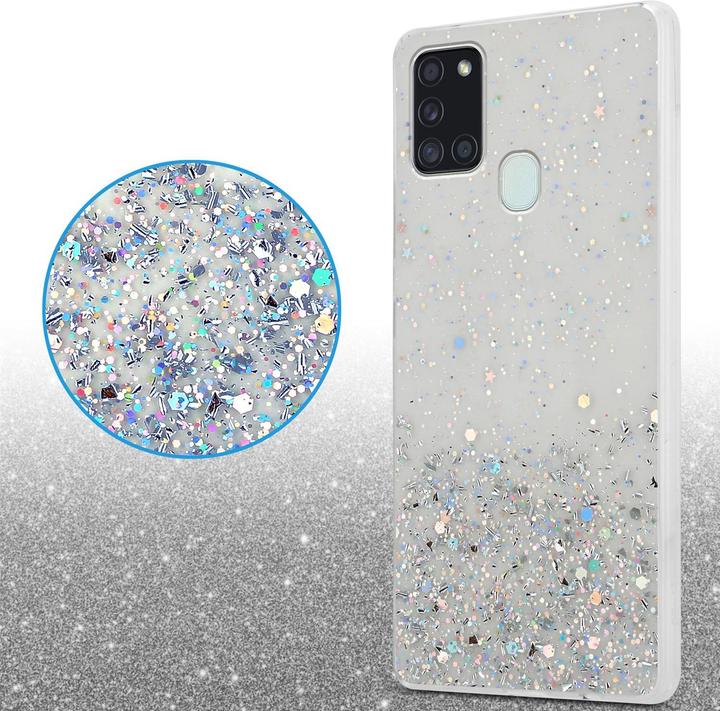 Produktbild Cadorabo TPU Cover funkelnder Glitter (Samsung Galaxy A21s)