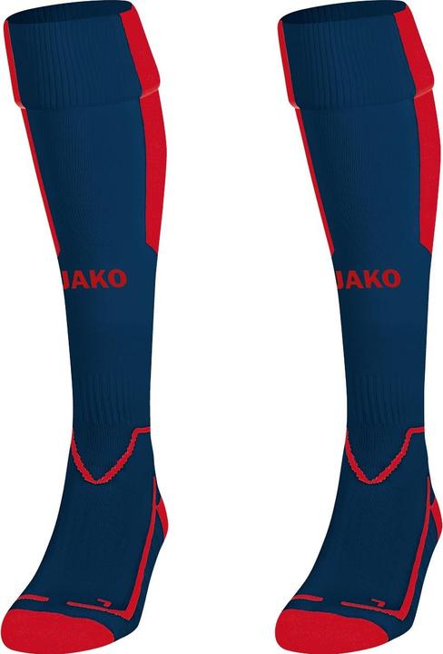 Fluorescent Red, Navy