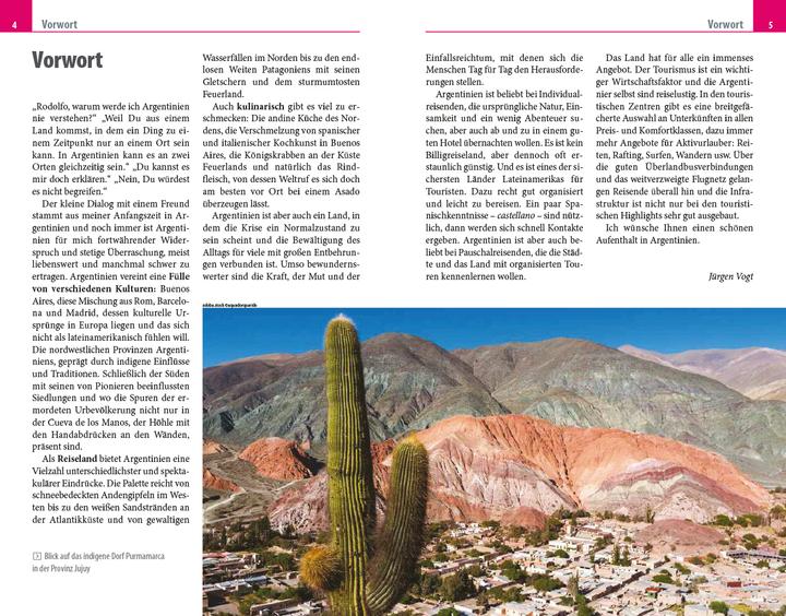 Produktbild Reiseführer Argentinien mit Patagonien und Feuerland (Deutsch, Jürgen Vogt, 2023)
