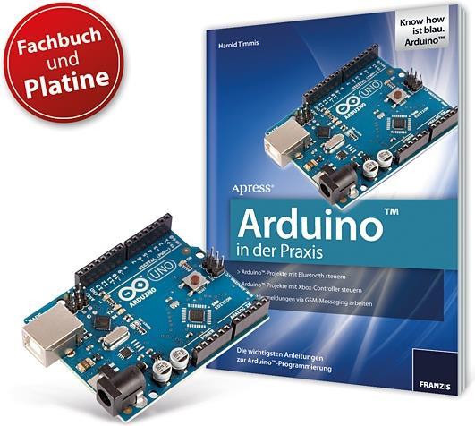Produktbild Franzis Arduino und Platine
