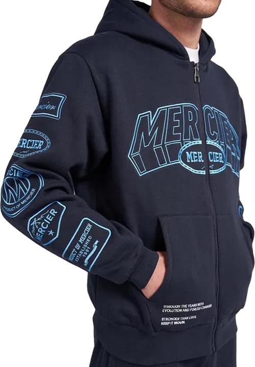 Actual product image Mercier Mens Compton Full Zip Hoodie (XS)