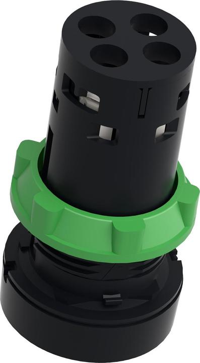 Actual product image Schneider Electric 22mm Push button Flush NO NC Black