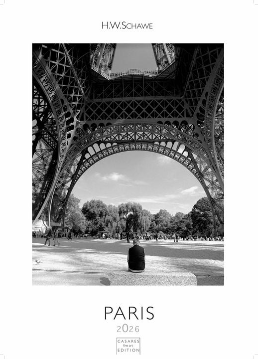 Immagine prodotto Paris schwarz-weiss 2026 S 29x21cm (Nessuna rilegatura, Tedesco)