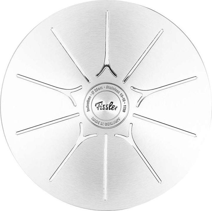 Image du produit Fissler Poêle en acier inoxydable Profi Collection (28 cm, Poêle à frire, Acier inoxydable)