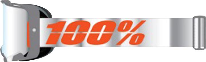 Produktbild 100% Armega HIPER Goggle Silver - Mirror Silver Lens (Silber, Mirror Silver)