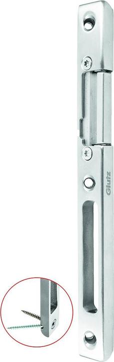 Actual product image Glutz Cap strike plates 16630 (Striking plate)