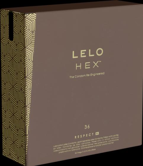 Actual product image LELO HEX Condoms Respect XL (36 pcs.)