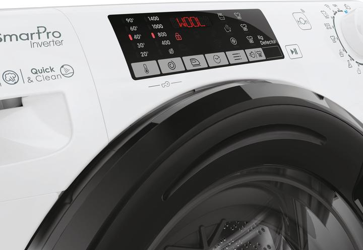 Produktbild Candy Smart Pro Inverter CSO4474TWMB6/1-S Frontlader-Waschmaschine 7 kg 1400 U/min Weiss (7 kg, Links, EU-Stecker)