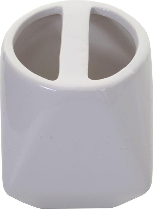 Actual product image Swisshandel24 5-piece bathroom set, WC set Bathroom accessories, ceramic - white 52426