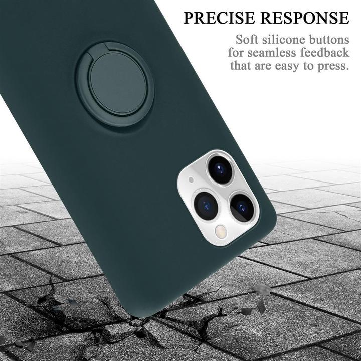 Image du produit Cadorabo TPU Liquid Ring Silicone Case Cover (Apple iPhone 11 Pro)