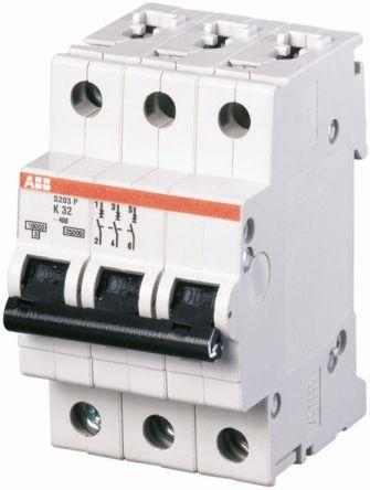 Image du produit ABB Disjoncteur Type K 4a Tripolaire