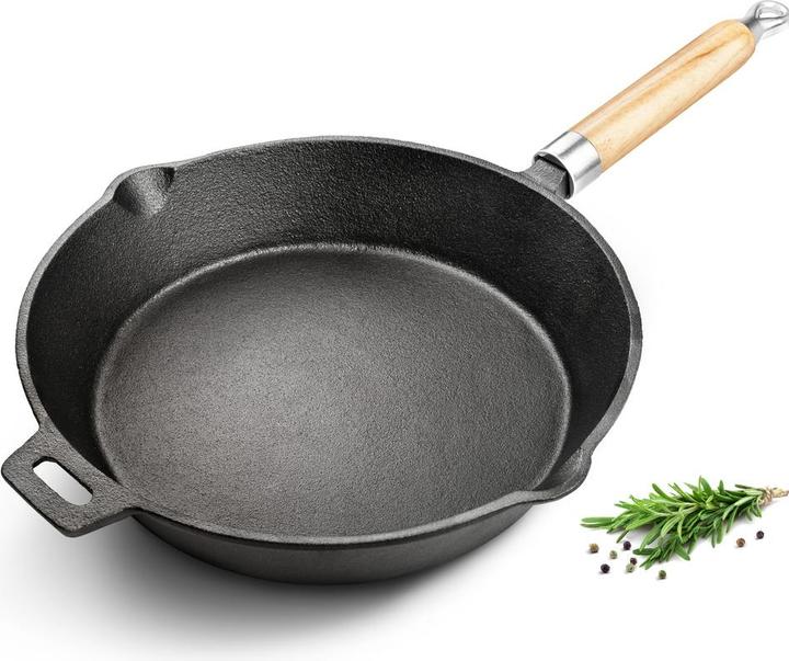 Lamart gietijzeren braadpan 25cm (25 cm, Steelpan, Gietijzer)