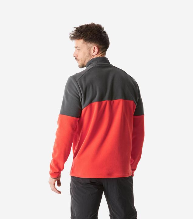 Image du produit Quechua Pull polaire homme randonnée - MH 500 rouge (XXL)