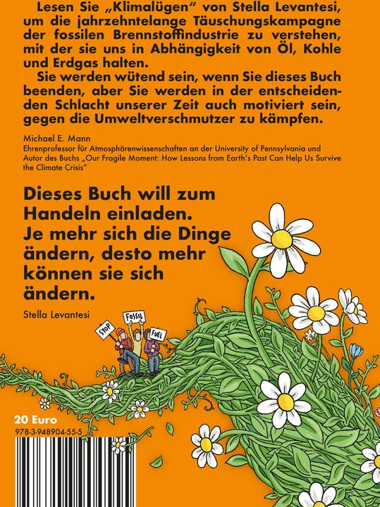 Produktbild Klimalügen (Deutsch, Stella Levantesi, Federico Cacciapaglia, 2024)