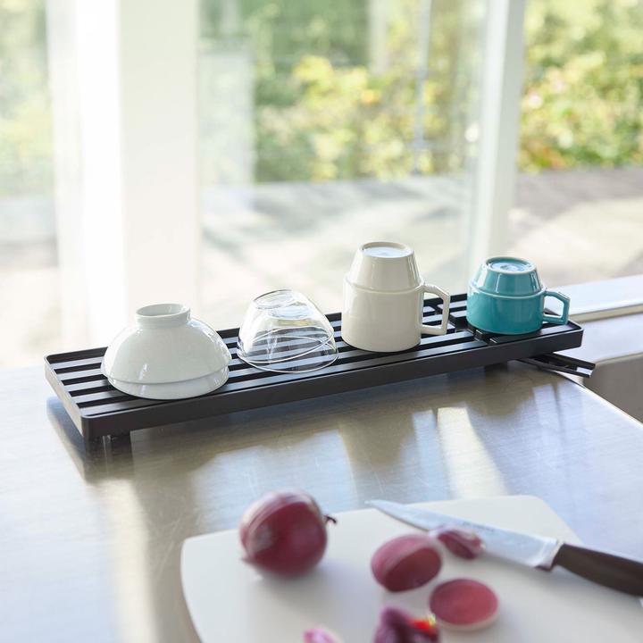 Actual product image Yamazaki Narrow draining rack TOWER