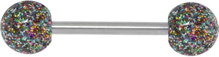 Image du produit Bijouteria Piercing langue (Verre acrylique, Acier chirurgical 316L)