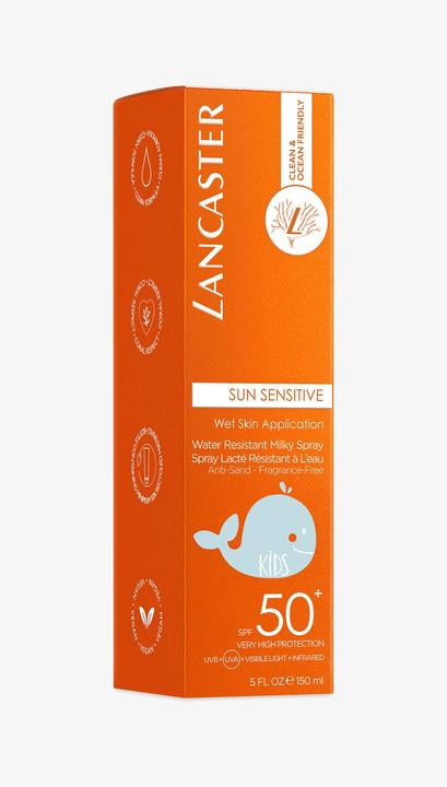 Actual product image Lancaster Clean Sun Sensitive (Sun spray, SPF 50+, 150 ml, 150 g)