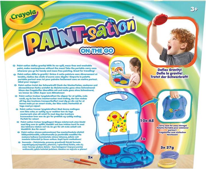 Image du produit Crayola Paint Sation On the Go Mallette de Painture à emporter