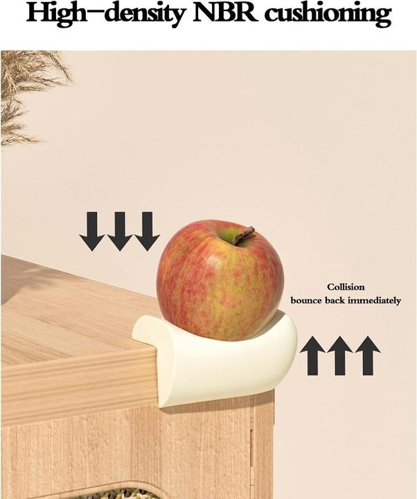 Produktbild ASMI Ecken Kantenschutz aus Schaumstoff, Eckenschutz 4 Stück