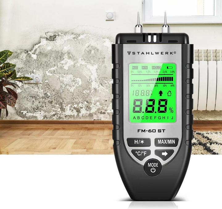 Image du produit Stahlwerk Humidimètre FM-60 ST Bois Matériaux de construction Humidimètre