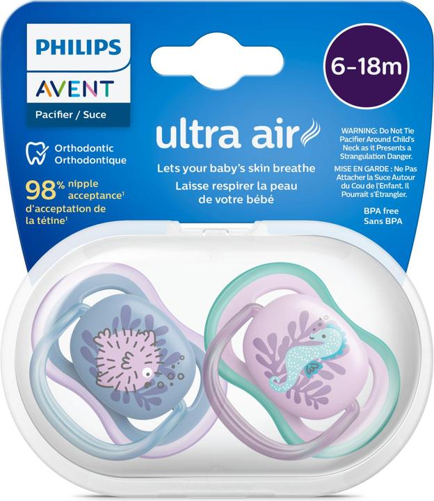 Actual product image Philips Avent ultra air (2 x, 6 - 18 M.)
