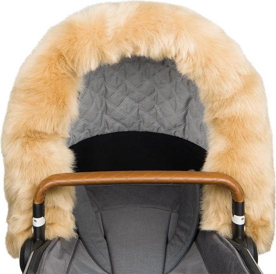 Bjällra of Sweden Pram fur surround
