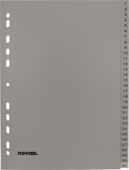 Image du produit Novooo Intercalaire PP gris A4