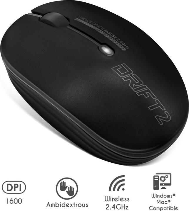 Image du produit Advance Souris Sans Fil Drift 2 (Noir) (Sans fil)