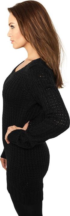 Actual product image Urban Classics Ladies Long Wideneck Sweater (S)