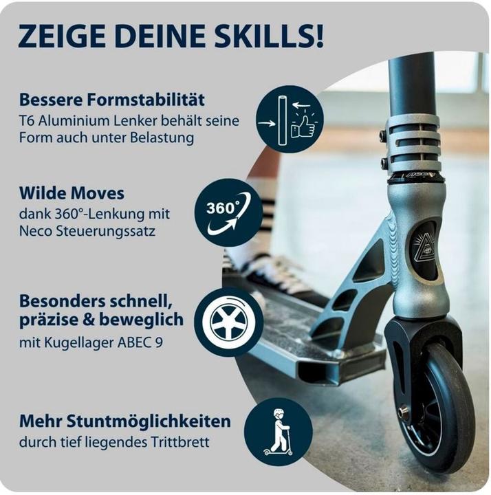 Produktbild Hudora Stunt Scooter 360 Pro