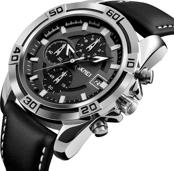 Actual product image Skmei 9156SIBK Herrenuhr + BOX