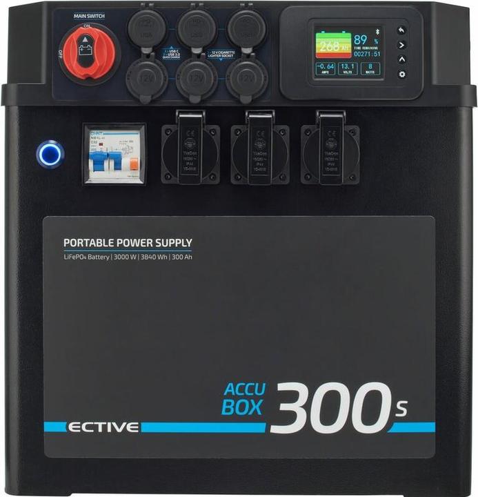 Produktbild Ective AccuBox 300S Powerstation (3.84 Wh, 38.60 kg)