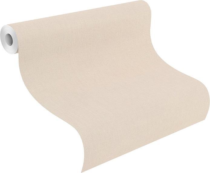 Produktbild Rasch Vliestapete 484526 Florentine III Uni Leinen creme (10 x 10 cm)