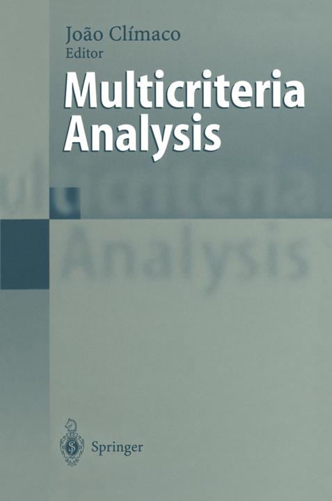 Produktbild Multicriteria Analysis (João Clímaco, 2011)