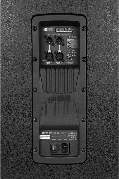 Actual product image dB Technologies Sub 05D (Subwoofer active, 1 pc., 1x 400 W)