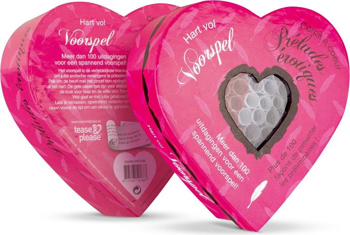 Actual product image tease & please Hart Vol Voorspel (Other, French, Dutch)