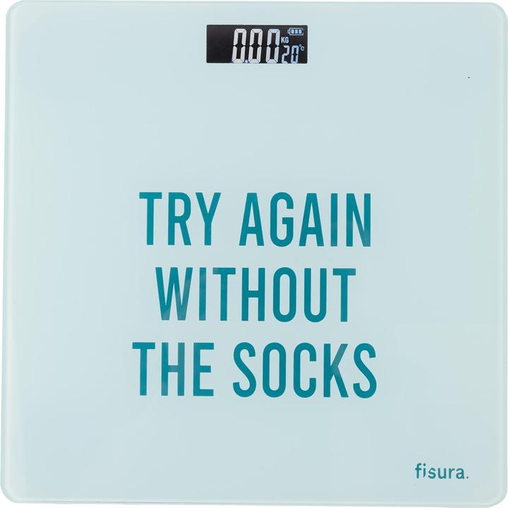 Produktbild Fisura Waage Try again without the socks (180 kg)
