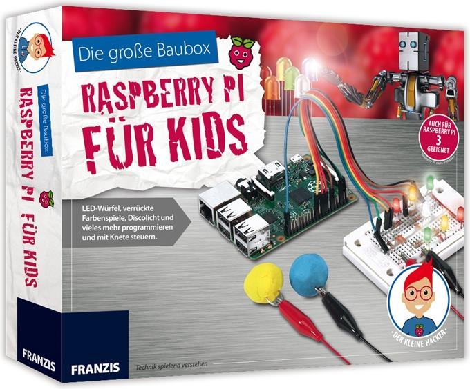 Produktbild Franzis Baubox Raspberry Pi für Kids